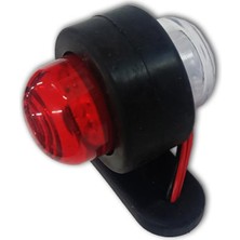 Emir TAKOZ LAMBASI MİNİ KIRMIZI-BEYAZ (4 LEDLİ) (59*48 MM)