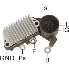 Mobiletron 12V Alternatör Konjektör Yuvarlak Soket (3 Fiş) (S-Ig-L) Toyota