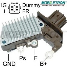 Mobiletron 12V Alternatör Konjektör Nıppon Denso Tipi (4 Fiş Yan Soket) ( Ig-D-L-Fr-(M) )