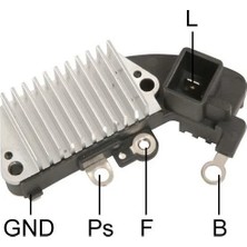 Mobiletron 12V Alternatör Konjektör Nıppon Denso Tipi (Tek Fiş) ( L) Renault Laguna-Volvo