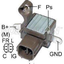 Mobiletron 12V Alternatör Konjektör Denso Tipi (4 Fiş Dik Soketli) (C-M-L-Ig) Honda