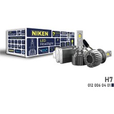 NIKEN 12V H7 CSP LED XENON FAR AMPUL SETİ 6500K 24000 LÜMEN 90W CANBUS NOVA SERİSİ