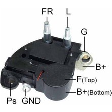 Mobiletron 12V KÖMÜRLÜ KONJEKTÖR MARELLI-DENSO TİPİ (FR-L) ALFA ROMEO-BEKO-FIAT-HİDROMEK-JCB