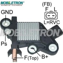 Mobiletron 12V Kömürlü Konjektör Bosch Tipi F00M 2010  (F-L) Chevrolet Cobalt/cruze/onıx/prısma 2016