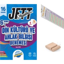 Ünlüler Karması 6.sınıf Jettt Din Kültürü 16 Lı Branş Denemesi Maarif 2027+ÇÖZÜM Ayracı+Telefon Tutucu