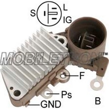 Mobiletron 12V Alternatör Konjektör Nıppon Denso Tipi (3 Fiş) (D-L-Ig) Chevrolet Chevy-Suzukı Swıft