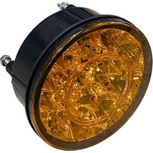 Newlight 24V Sinyal Lambası (16 Ledli) (Yuvarlak 98 Mm)
