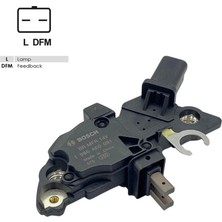 Bosch 12V Kömürlü Konjektör F00M (Valeo Yan Soket) (L-Dfm) Cıtroen-Peugeot-Fıat-Renault