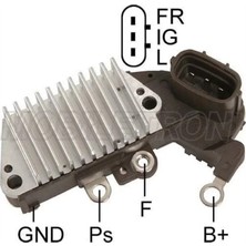 Mobiletron 12V Alternatör Konjektör Nıppon Denso Tipi (3 Fiş Oval Soket) (Fr-Ig-L) 150 A Mini Cooper