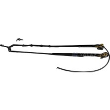 Silecek Kolu Çiftli Ana Kol+Yardımcı Kol Grubu (Kancalı-Braketli-Fıskiyeli) (Konik Freze) 600 mm
