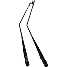 Silecek Kolu Çiftli Ana Kol+Yardımcı Kol Grubu (8 Mm/26 mm Braketli) (Konik Freze) 750 mm