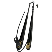 Silecek Kolu Çiftli Ana Kol+Yardımcı Kol Grubu (5 Mm/14 mm Braketli-Fıskiyeli) (Konik Freze) 500 mm