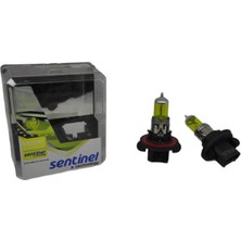 Sentinel 12V H13 9008 Ampul 100/80W Sarı Işık 3 Fiş Soketli (2 Ad)