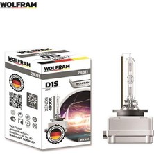 Wolfram 12V-85V Xenon Ampul D1S 35W 4300K Germany