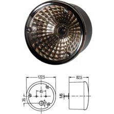 Hella 12V-24V Geri Vites Lambası Beyaz (122.5 Mm)