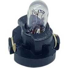 Premıum 12V Duylu Gösterge Ampulü Dipsiz 0.91 W (MF15) (Siyah Duy) Japon Tip (1 Ad)