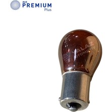 PREMIUM 12V 93 AMPUL 21W SILVER VISIO SARI DÜZ TIRNAK (1 AD)
