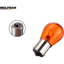 WOLFRAM 24V 93 AMPUL 21W SARI (YAKIN TIRNAK)