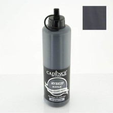 Bemy Ticaret Hybrid Multisurface Akrilik Boya 500 Ml. H-091 Antrasit Siyah