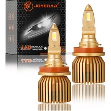 Joyecar 12V H11 Csp LED Xenon Far Ampul Seti 80W 6500K 22000 Lümen Canbus