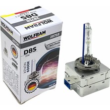 Wolfram 12V-85V Xenon Ampul D8S 25W 6000K