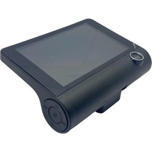 Carub Araç Yol Kayıt Kamerası Ekranlı 4 Inç 1080 Hd (Ön-Arka Kameralı/gece Görüşlü/iç-Dış) (32 GB Uyumlu)