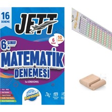 Ünlüler Karması 6.sınıf Jettt Matematik 16 Lı Branş Denemesi Maarif 2027+ÇÖZÜM Ayracı+Telefon Tutucu