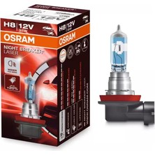 Osram 12V H8 Ampul 35W +%150 Fazla Işık Nıght Breaker Laser (1 Ad)