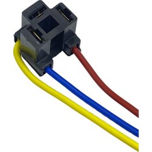 Hatko Rade Atom Far Fişi (H4 Ampul Soketi) (Lehimli 1.5 mm Kablolu)