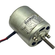 Başkurt 12V Kalorifer Motoru Çift Devre (Sağ Dönüş) (65W/2000-3000 DEVİR/7A)