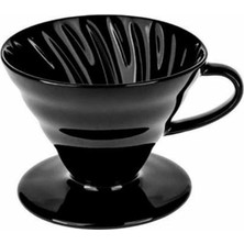 Bemy Ticaret Seramik Kahve Dripper - No: 2 - Siyah