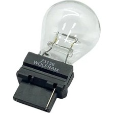 Wolfram 12V 93 Ampul Dipsiz T20 27W (Plastik Dipli) P27W Taıwan