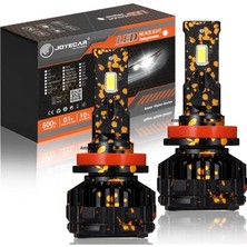 Joyecar 12V H11 Csp LED Xenon Far Ampul Seti 120W 6500K 25000 Lümen Canbus
