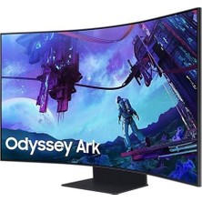 Bemy Ticaret Odyssey Ark G97NC (2. Nesil), 55" Inç, 3840 x 2160, 4K Uhd, Mini Led, 1ms, 165Hz, Freesync Premium Pro, HDR10+ Gaming, Kavisli Ekran, Akıllı Oyuncu Monitörü, LS55CG97WNUXUF