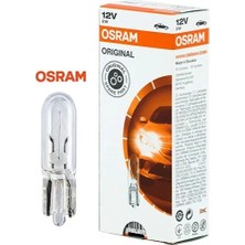 Osram 12V Dipsiz Ampul T5 2W