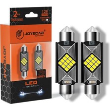 Joyecar 12V Sofit Ampul 12 Ledli Beyaz (41 Mm) (2 Ad)