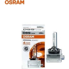 Osram 12V-85V Xenon Ampul D8S 25W 4300K