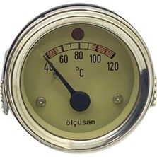 Ölçüsan Hararet Saati Civalı 7 mt (40°C-120°C) (Ikazlı) (52 Mm)