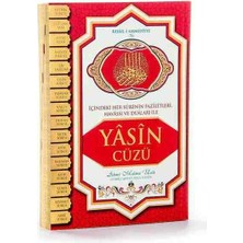 Tuana Yayıncılık Yasin Cüzü - Içindeki Her Surenin Faziletleri Havası ve Duaları ile - Ahmet Mahmut Ünlü - Cübbeli Ahmed Hoca - Karekodlu Sesli Yasin