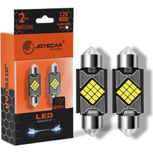 Joyecar 12V Sofit Ampul 12 Ledli Beyaz (36 Mm) (2 Ad)
