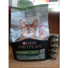 Purina Pro Plan Somonlu Kısırlaştırılmış Kuru Kedi Mama 3 Kg+5 Adet Tonbalıklı&somonlu Pro Plan Kısır Kedi Konserve 85 Gram