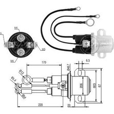 ZM 12V MARŞ YARDIMCI ARA OTOMATİK (ÇİFT ÇIKIŞ) (KABLOLU)