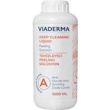 Viaderma Hydrafacial Temizleyici Peeling Solüsyon AHA Etkisiyle 1000 ml Unisex Kullanım İçin