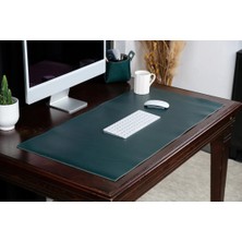 LWA Leather El Yapımı Lüks 2,4 mm Bitkisel Tabaklanmış Masa Altlığı 30 × 100 cm