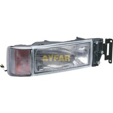 Ayfar Komple Far (Elektrikli-Motorsuz) Sinyal Lambalı Iveco Eurotech/eurostar 1991-2002 Sol