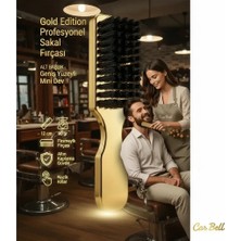 Dorasan Gold Edition Profesyonel Sakal Fırçası - Geniş Yüzeyli Dolaşık Açıcı ve Şekillendirici 723298