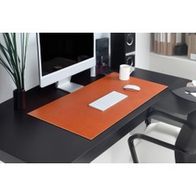 LWA Leather El Yapımı Lüks 2,4 mm Bitkisel Tabaklanmış Masa Altlığı 30 × 60 cm