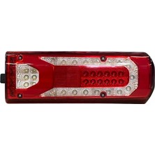 Ceray 10V-30V Stop Lambası Ledli (Kayar Sinyalli) (Soketli) (360*130*100 Mm) Mercedes Actros/arocs Sağ