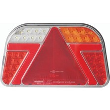 Wolfram 10V-30V Stop Lambası (Neon Ledli) (7 Fonksiyonlu) (241*140*44 Mm) E9 Sağ