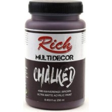 Bemy Ticaret Multidecor Chalked - 250CC - Kahverengi - N.4